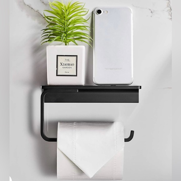 Other - Brand new toilet paper holder with shelf / cellphone storage